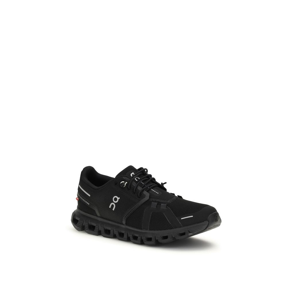 ON Schwarze Sportschuhe aus recyceltem Polyester