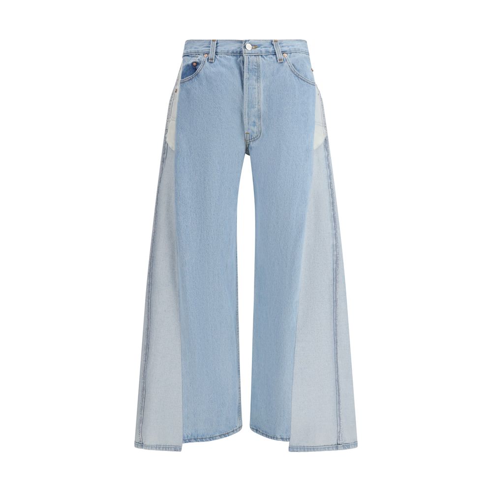 E.L.V. DENIM Blaue Baumwolljeans Denim