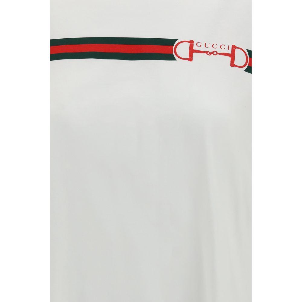 Gucci Weißes Baumwoll-T-Shirt