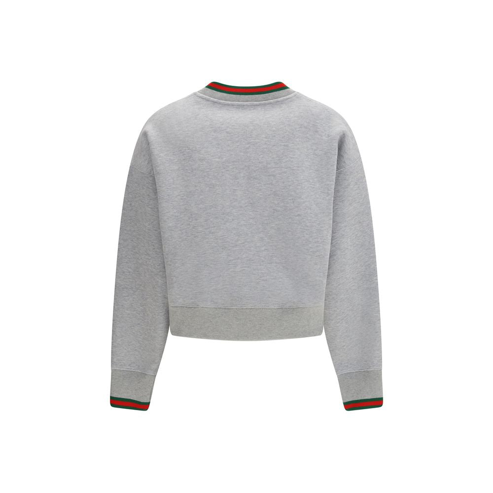 Gucci Grauer Baumwollpullover