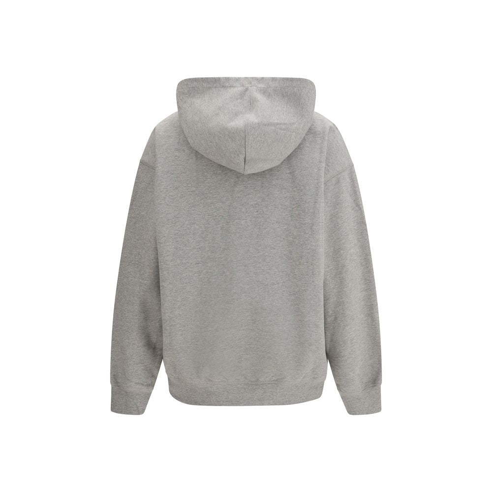 Ganni Grauer Baumwollpullover