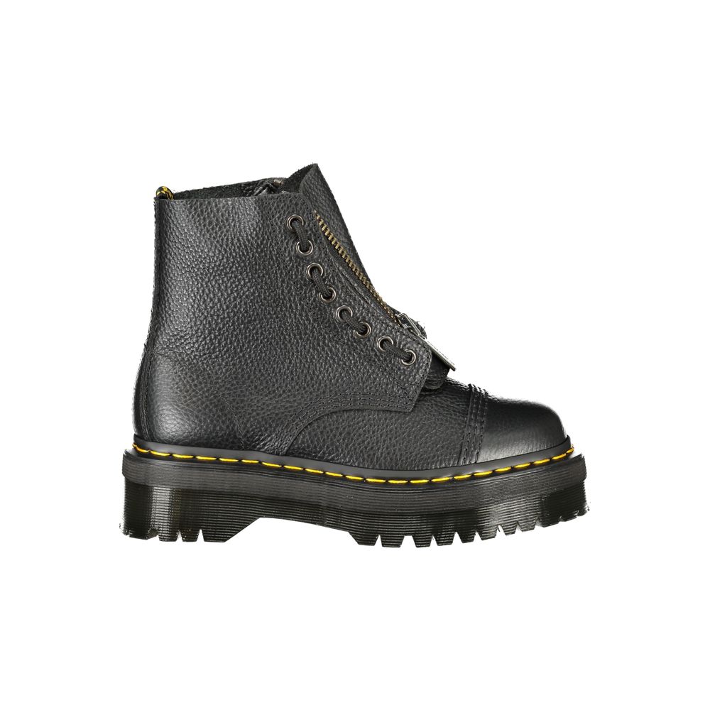 Dr. Martens Schwarzer Leder Unisex Stiefelette