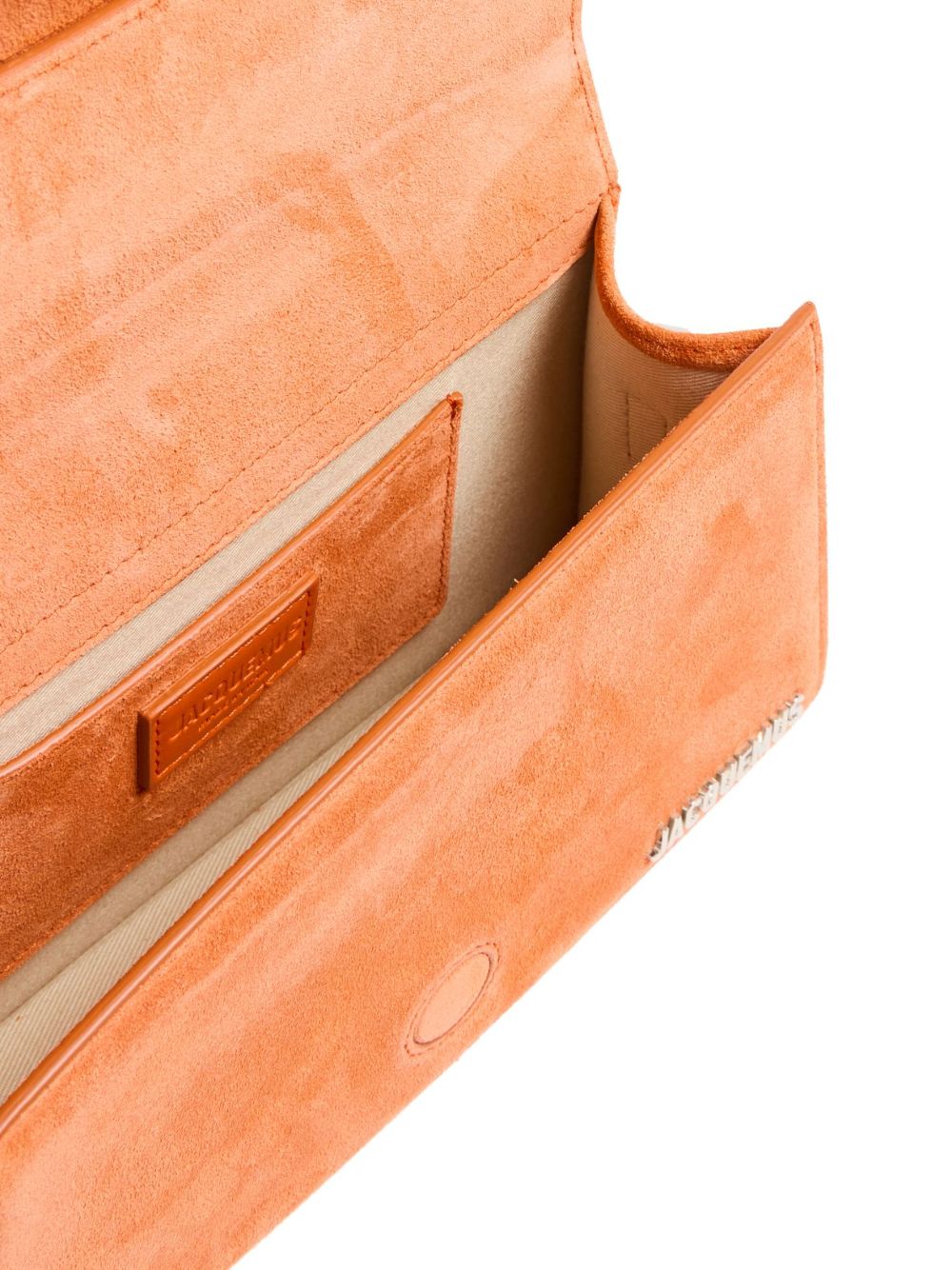 Jacquemus Handtasche Le Grand Bambino aus Terracotta-Leder