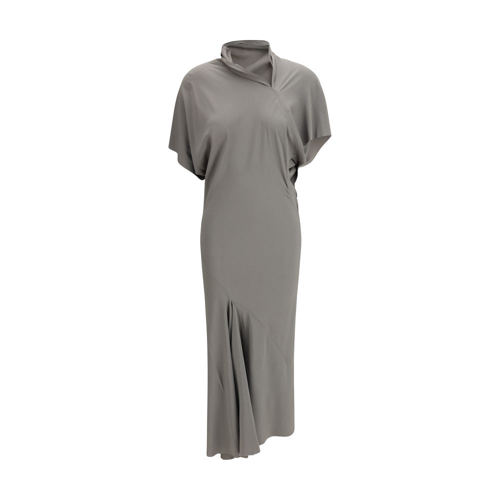 Rick Owens Graues Freizeitkleid aus Acetat