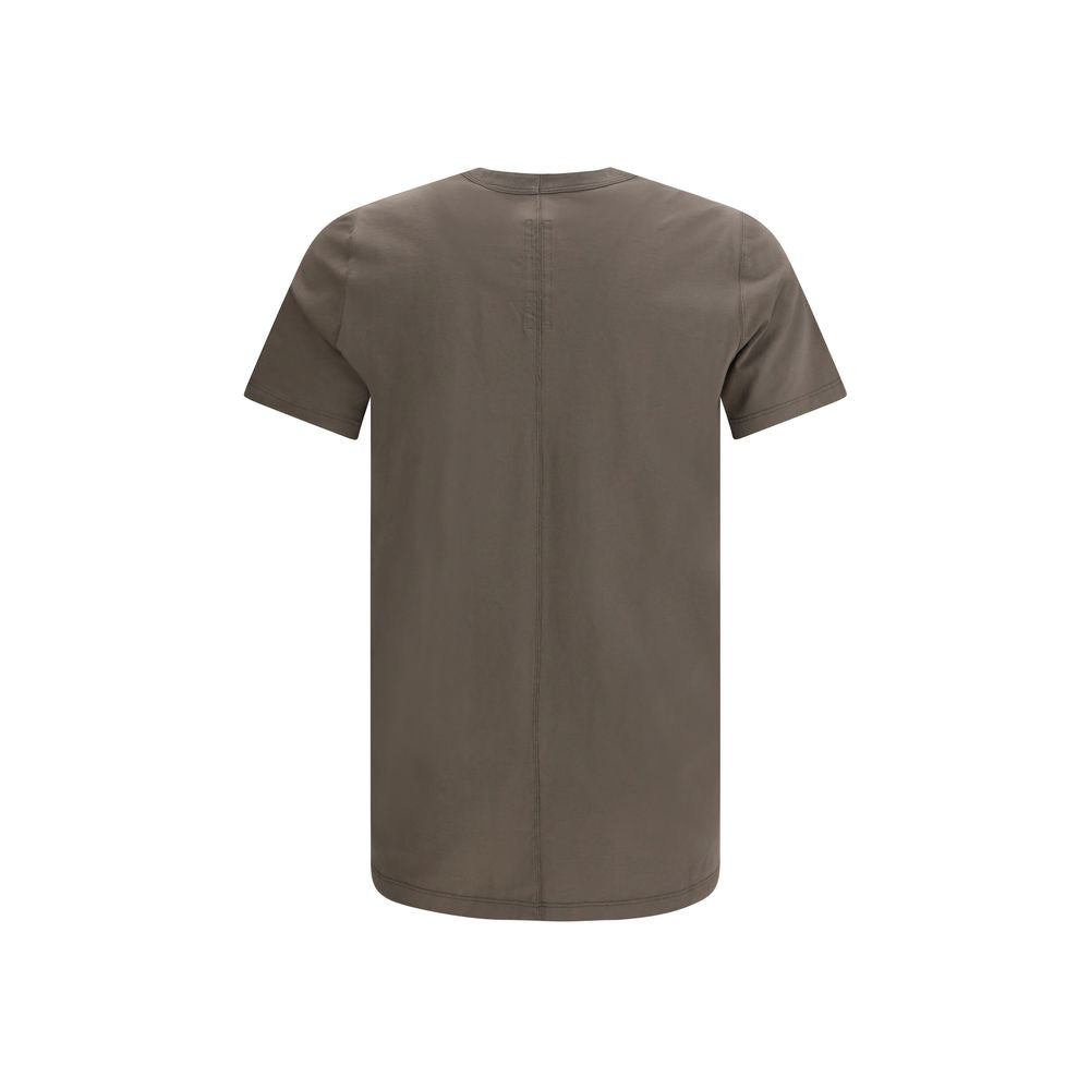 Rick Owens Braunes Baumwoll-T-Shirt