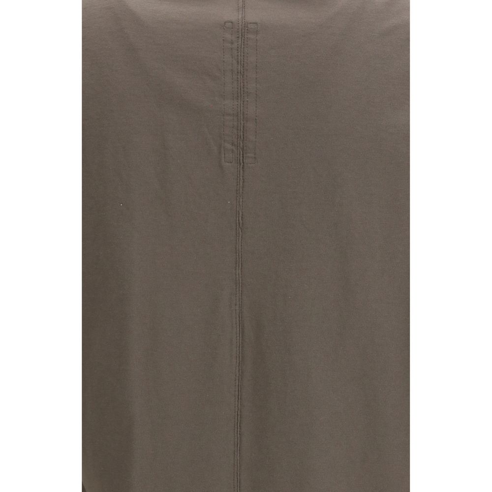 Rick Owens Braunes Baumwoll-T-Shirt