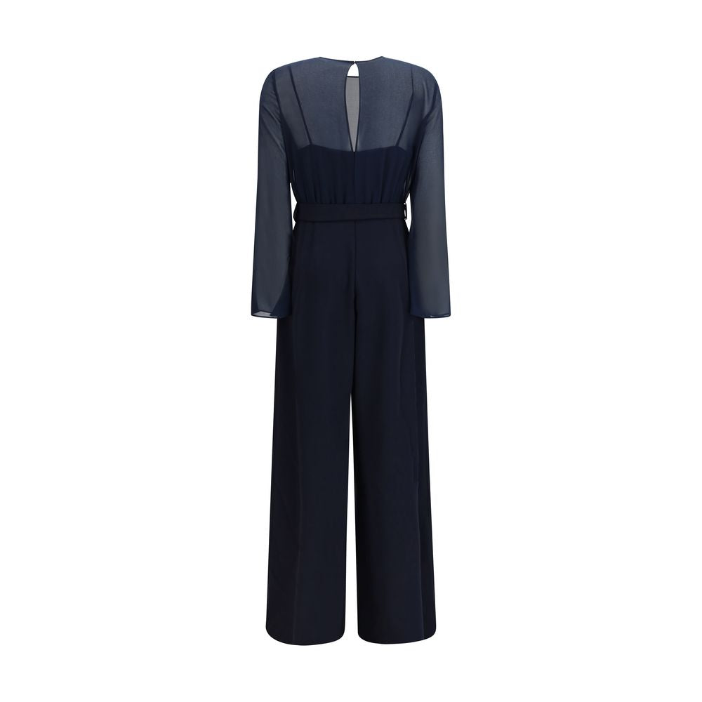 P.A.R.O.S.H. Blauer Jumpsuit aus Polyester