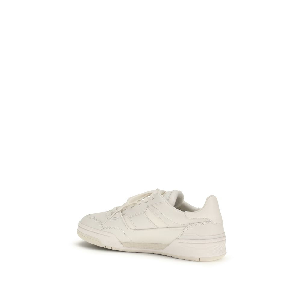 Axel Arigato Graue Bos Taurus Kalbsleder Low-Top-Sneaker
