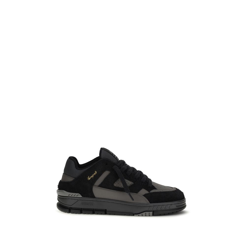 Axel Arigato Schwarze Bos Taurus Kalbsleder Sneaker