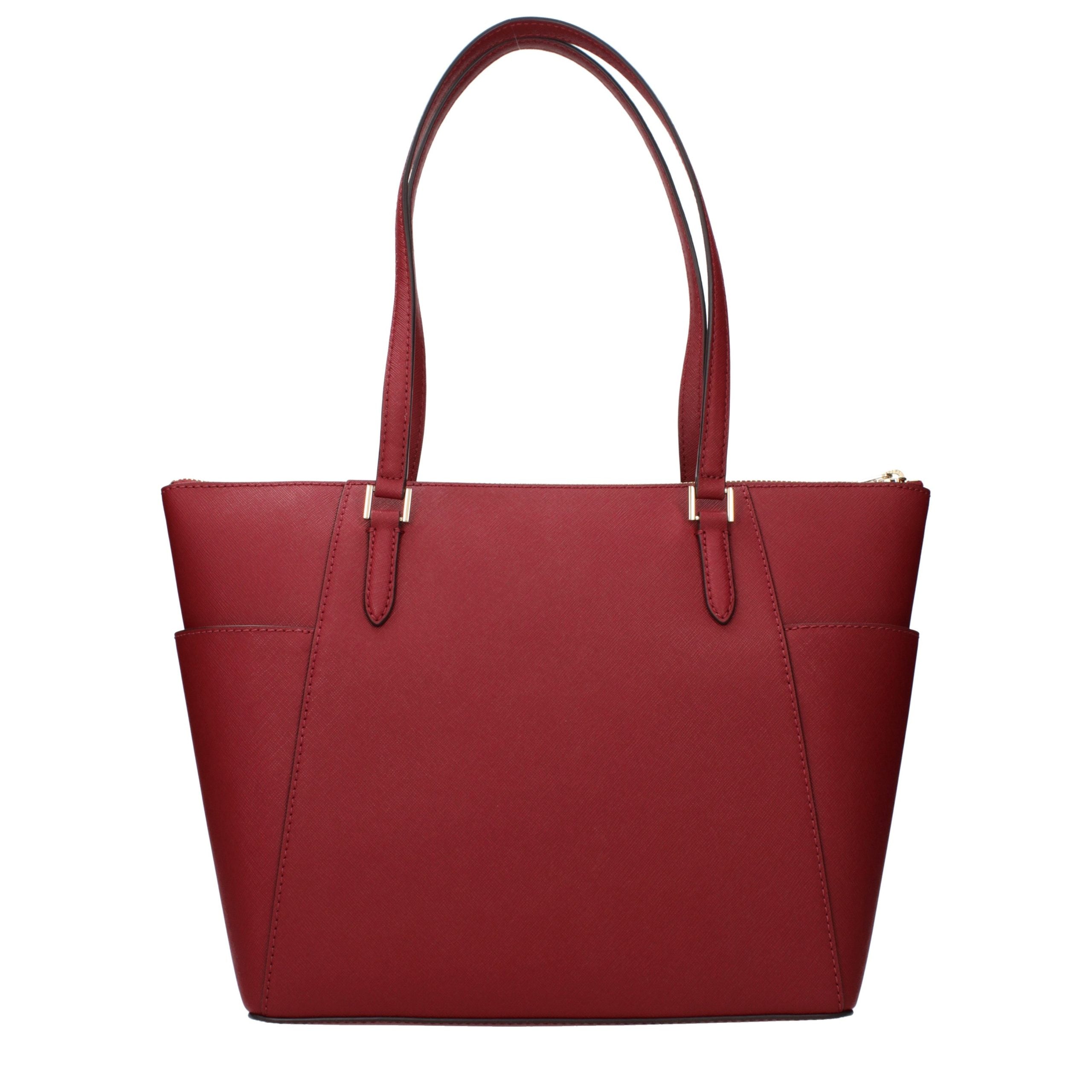 Michael Kors Rote Leder Schultertasche