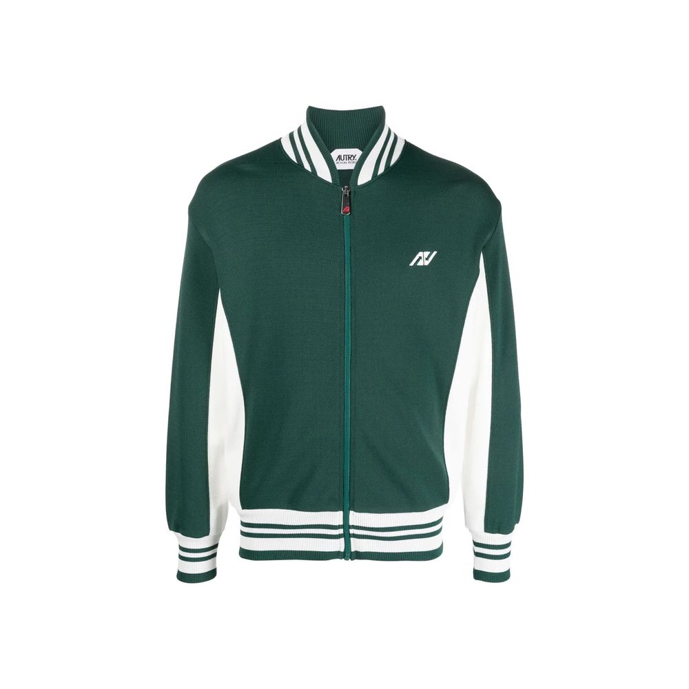 Autry Zweifarbige Nylon-Bomberjacke