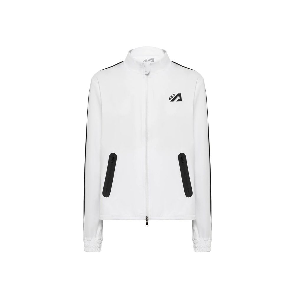 Autry Weiße Shell-Jacke aus Elasthan