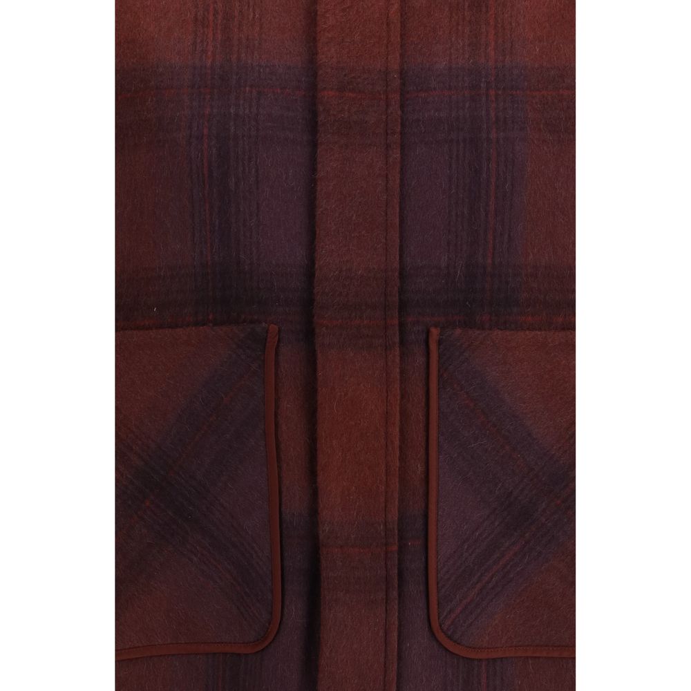 God's True Cashmere Mehrfarbiger Kaschmir-Mantel