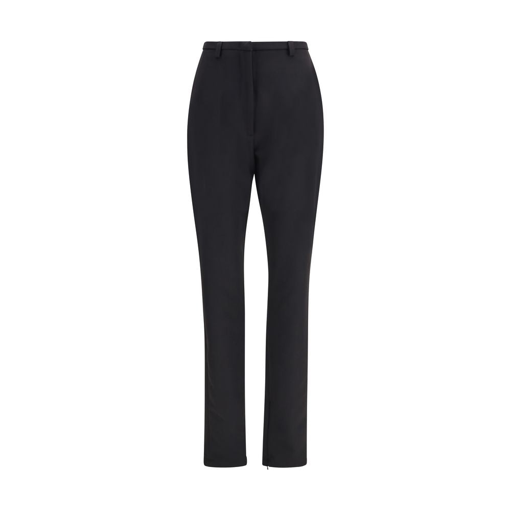 The Latest Schwarze Skinny-Hose aus Polyester
