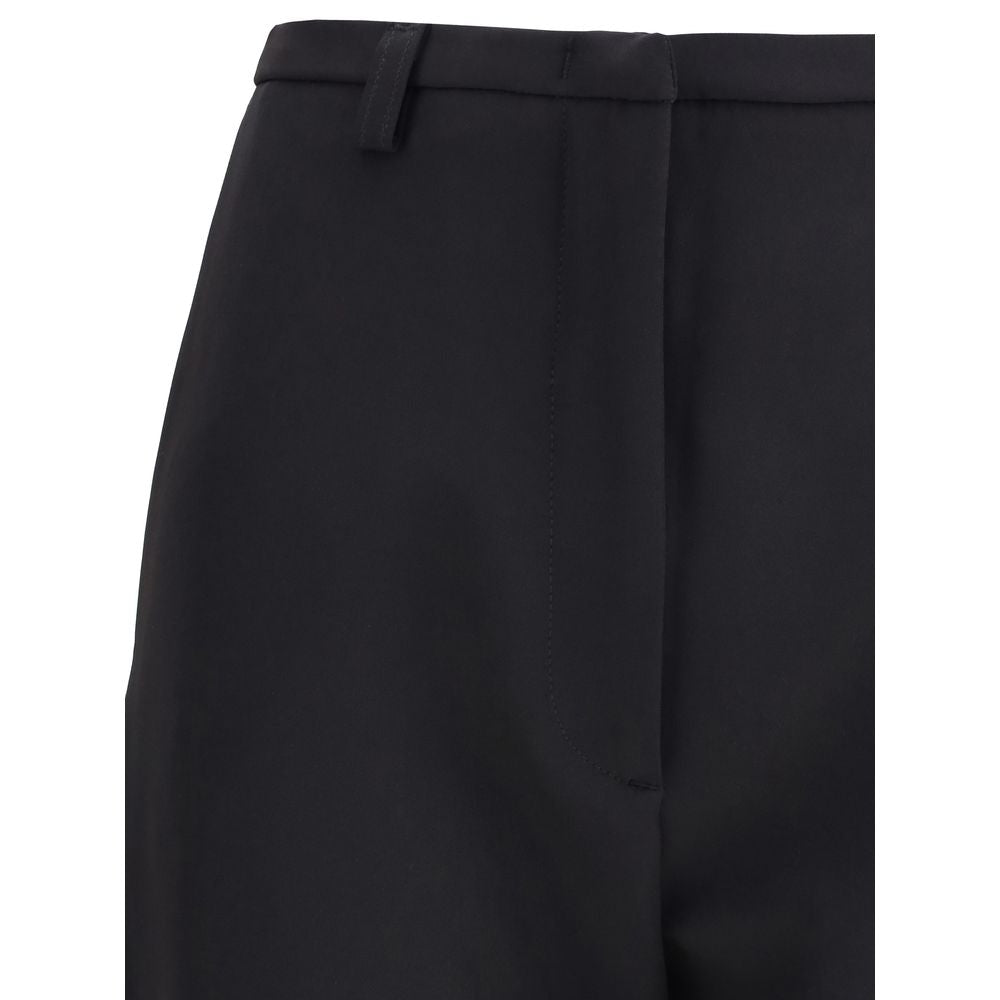 The Latest Schwarze Skinny-Hose aus Polyester