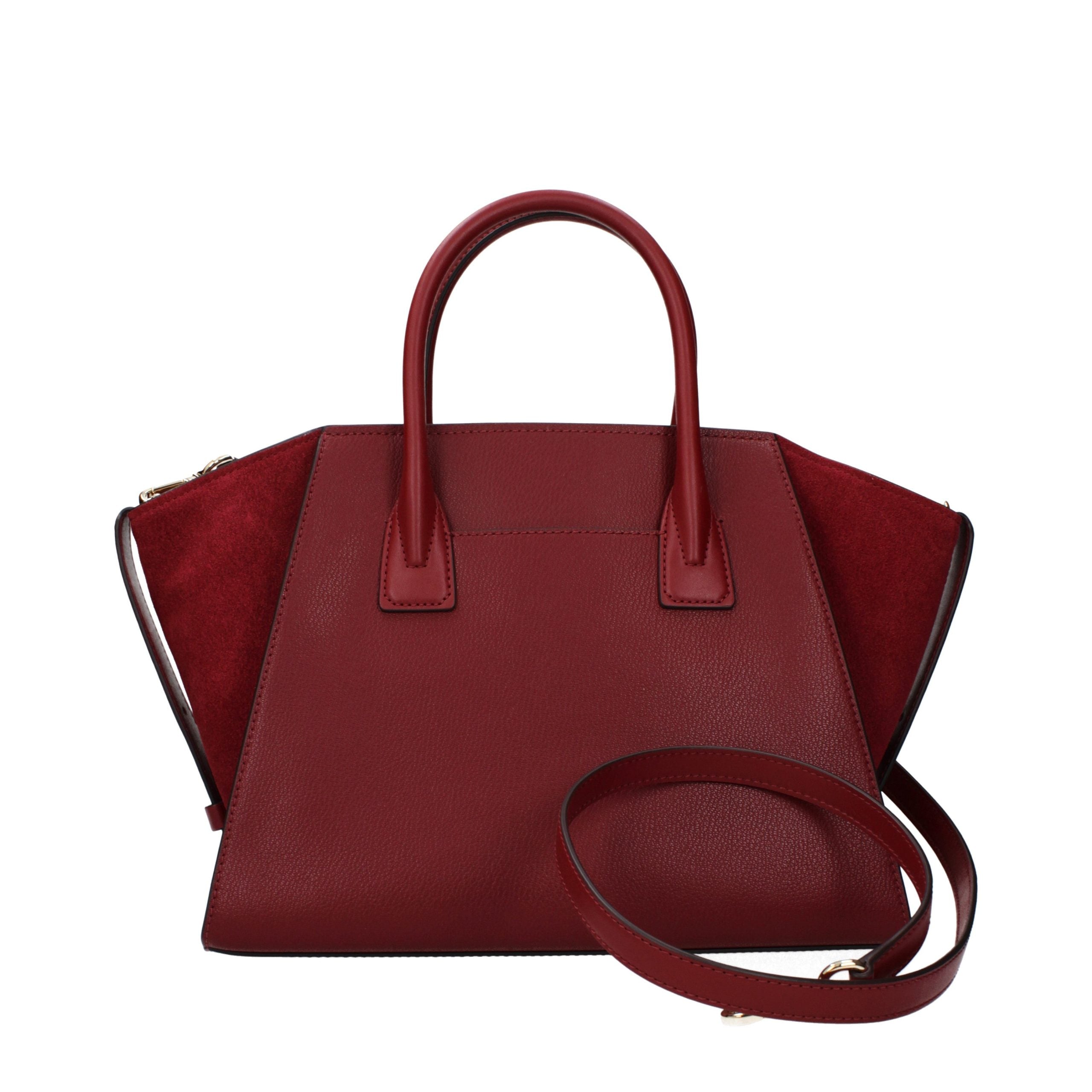 Michael Kors Rote Lederhandtasche