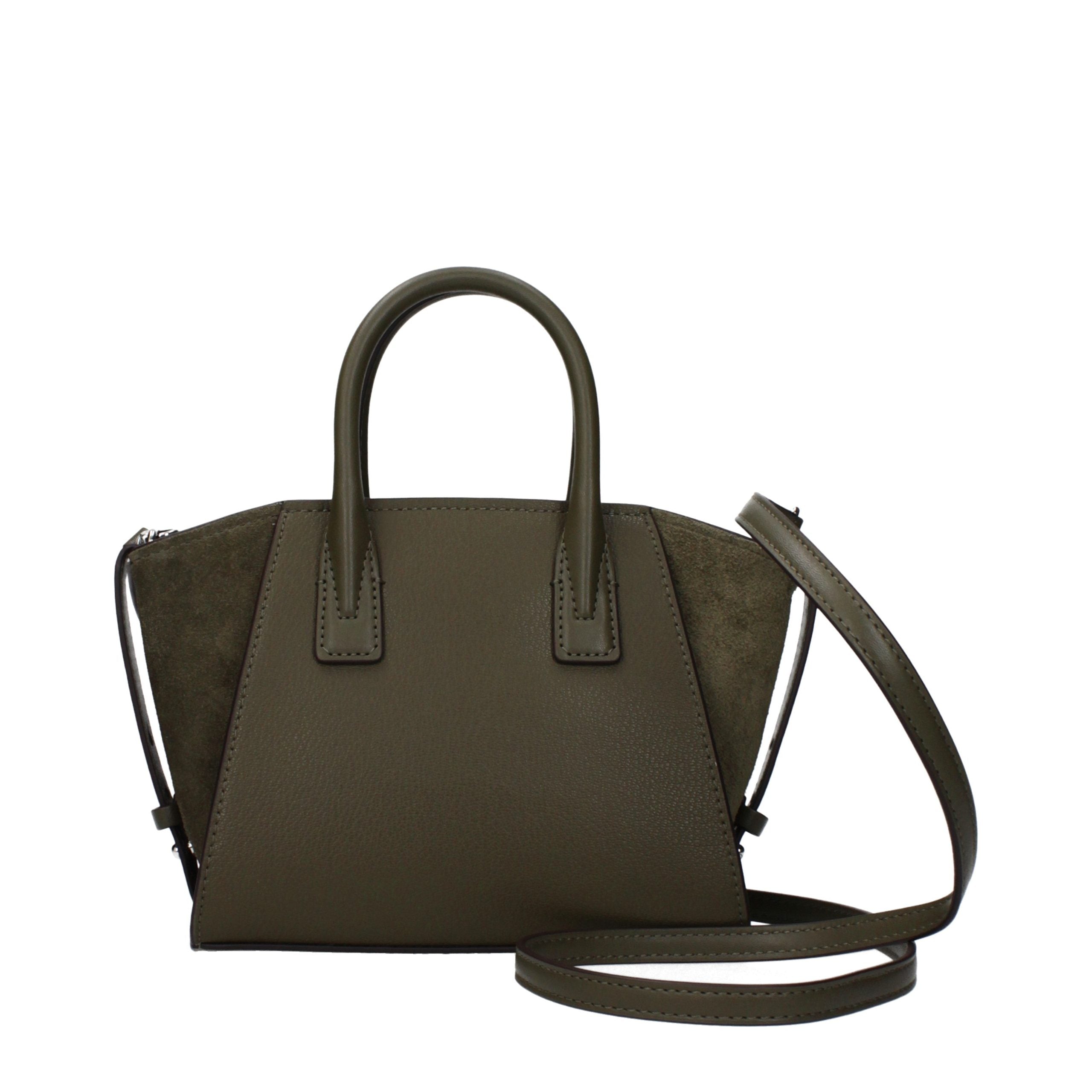 Michael Kors Grüne Lederhandtasche