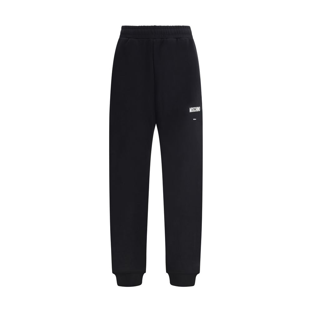 Moschino Schwarze Baumwoll-Freizeithose