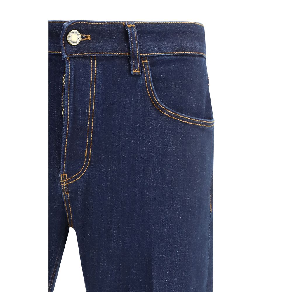 PT Torino Blaue Baumwolljeans Denim