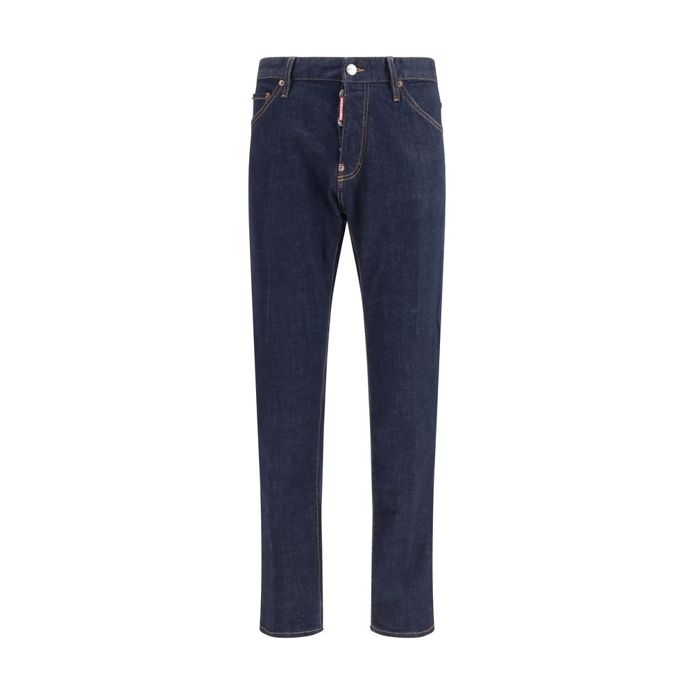 Dsquared² Blaue Baumwolljeans Denim