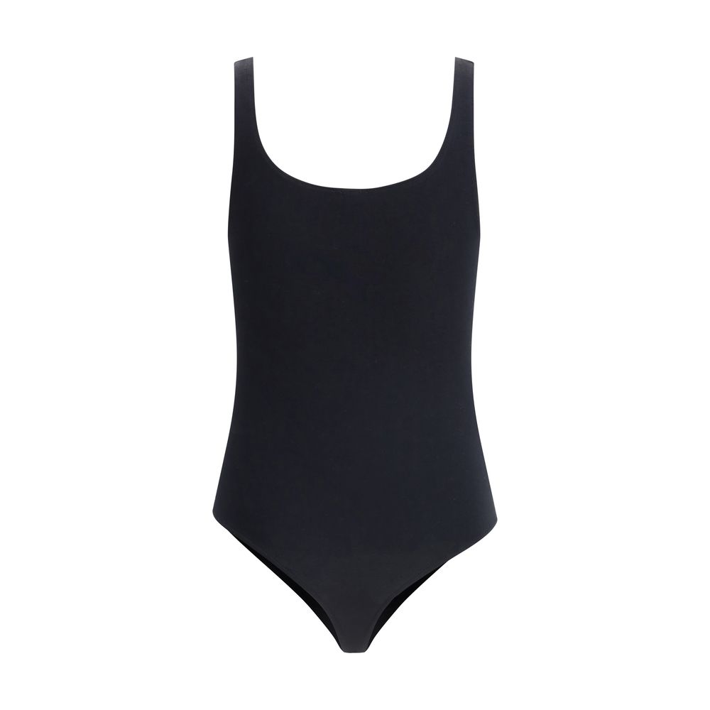Wolford Schwarzer Baumwollbody