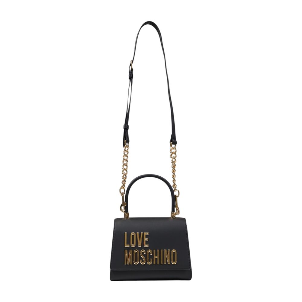 Love Moschino Zweifarbige Handtasche aus Polyethylen