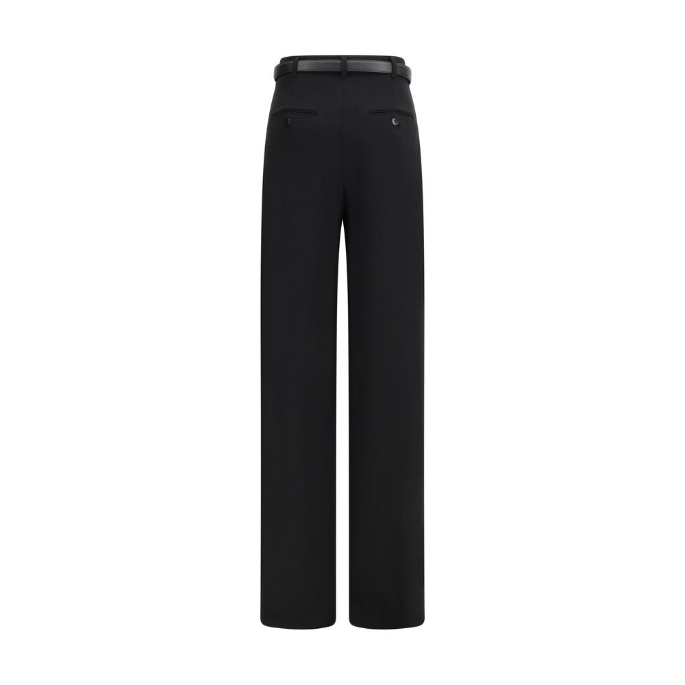 Max Mara Schwarze Triacetat-Anzughose
