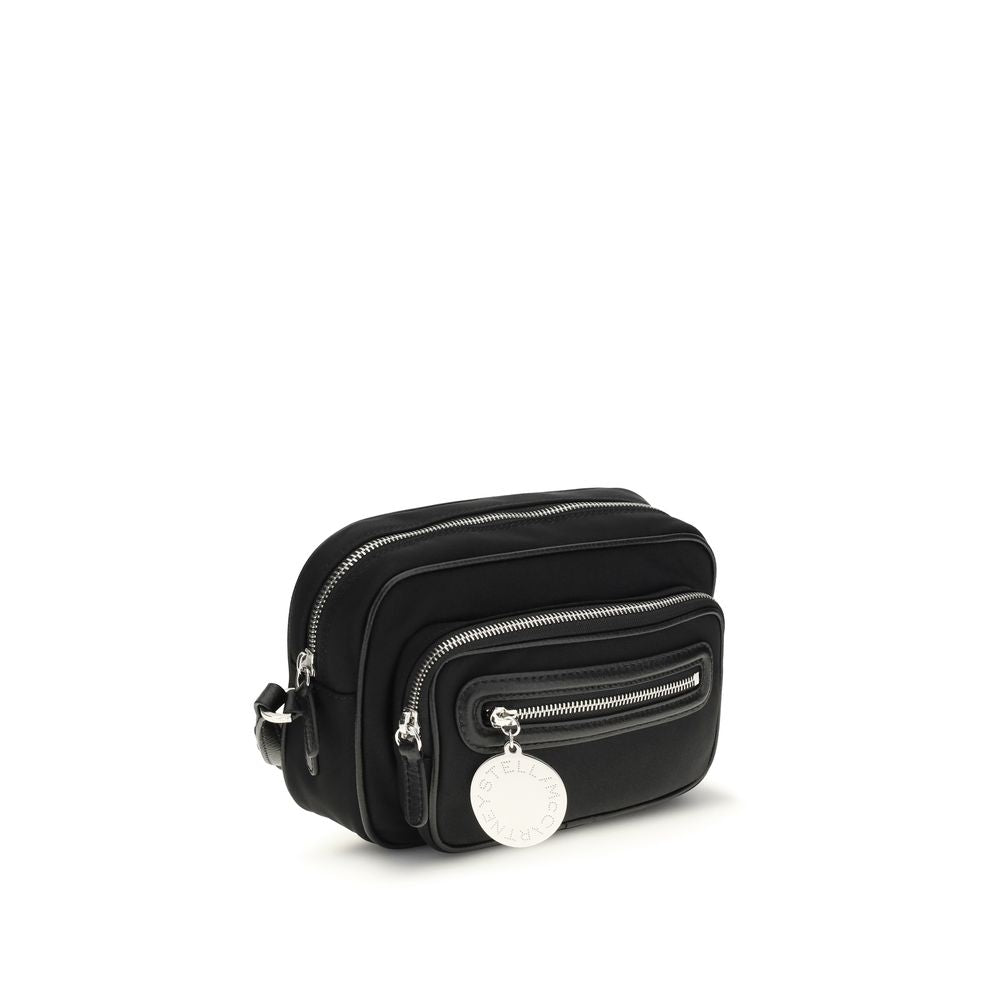 Stella McCartney Schwarze Schultertasche aus Polyamid