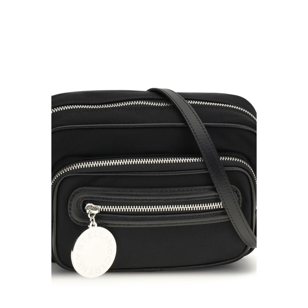 Stella McCartney Schwarze Schultertasche aus Polyamid