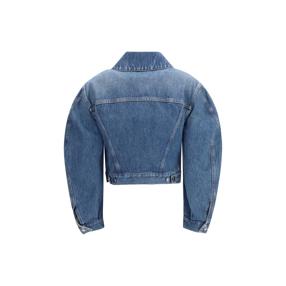 Givenchy Blaue Jeansjacke aus Baumwolle