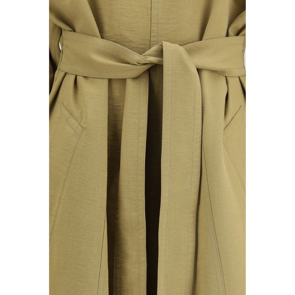 Petar Petrov Beige Lyocell Trenchcoat