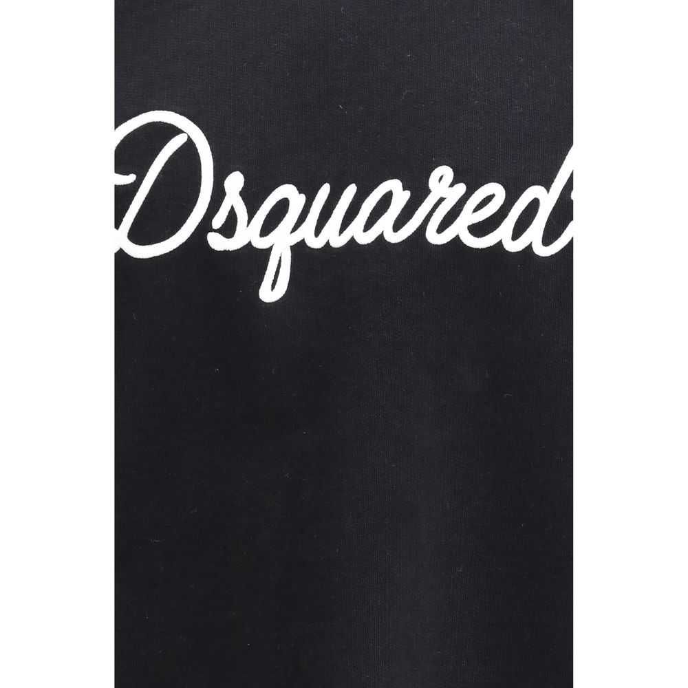 Dsquared² Schwarzer Baumwoll-Sweatshirt
