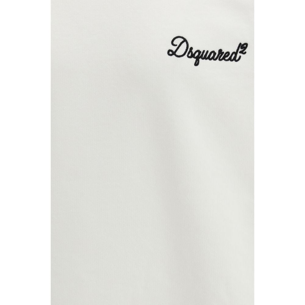 Dsquared² Weißes Baumwoll-Sweatshirt