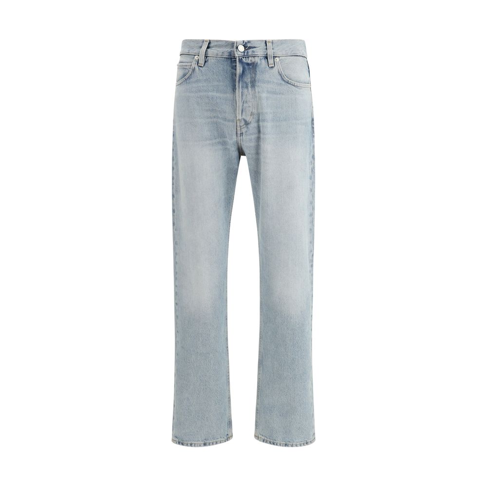 Haikure Blaue Jeans aus Baumwolle im geraden Schnitt
