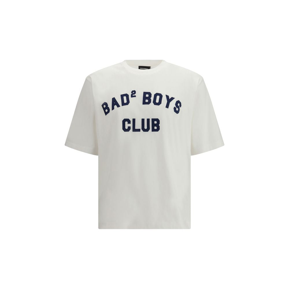 Dsquared² Weißes Baumwoll-T-Shirt