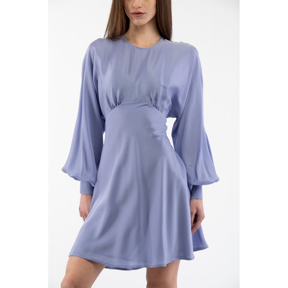 Moschino Lila Marabou Freizeitkleid