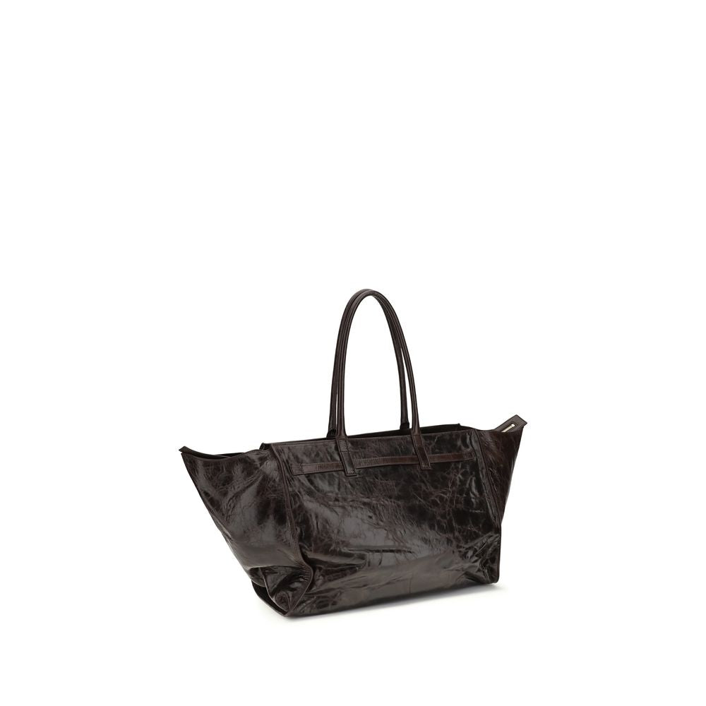 Benedetta Bruzziches Braune Kalbsleder Bos Taurus Schultertasche