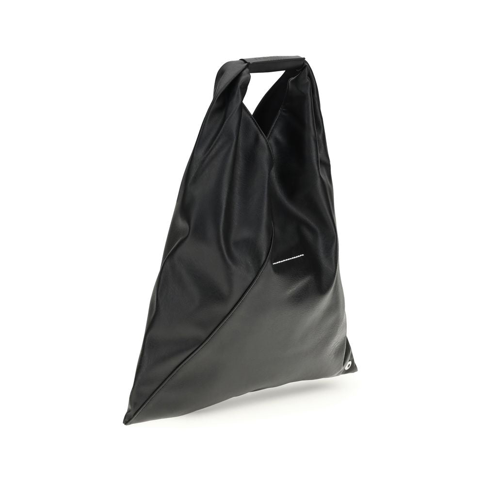 MM6 Schwarze Handtasche aus Polyethylen