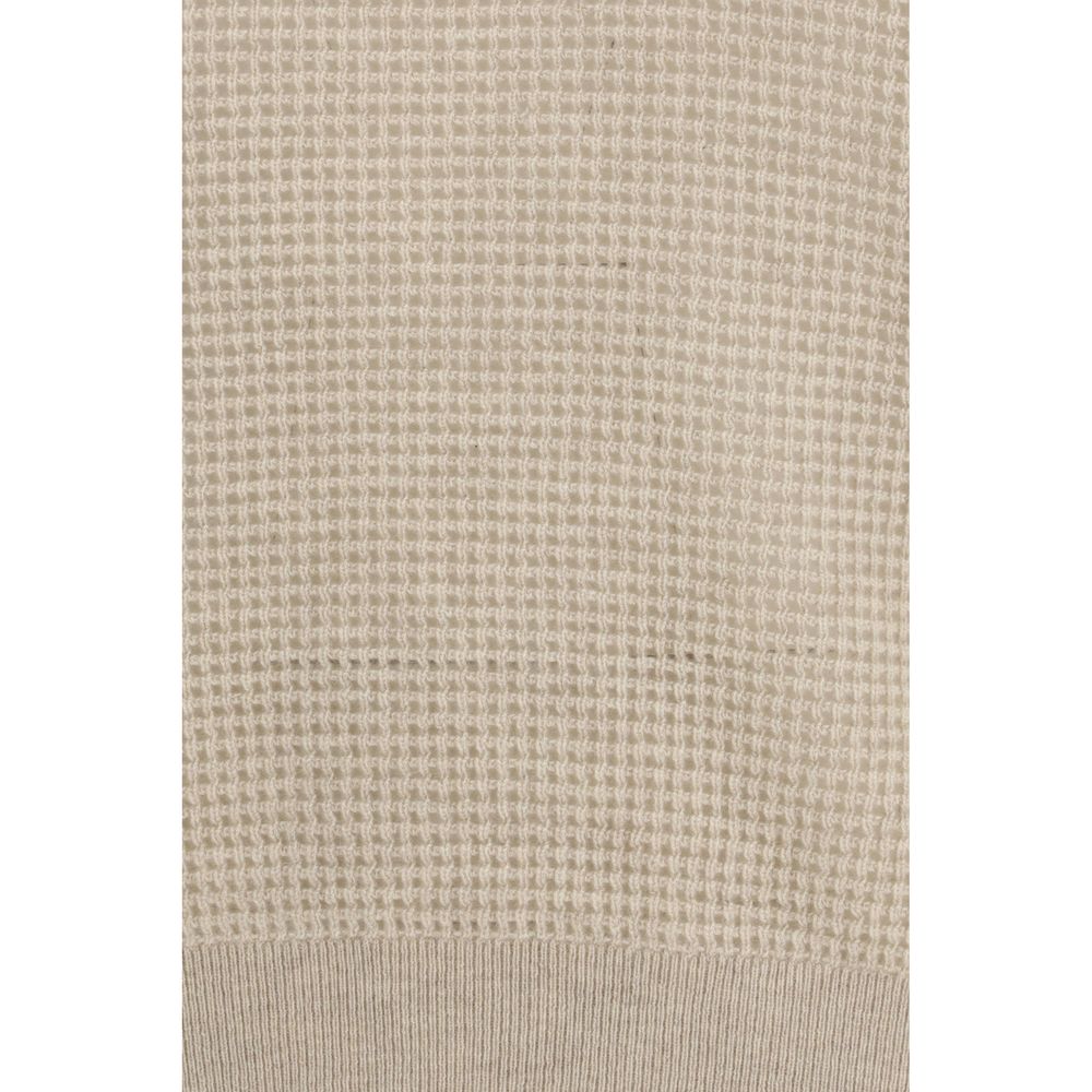 Brunello Cucinelli Beige Kaschmir-Sweatshirt
