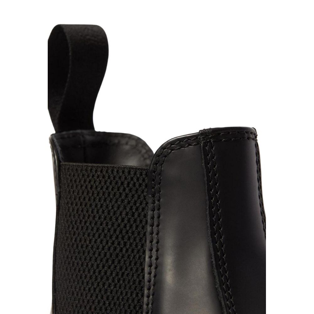 Dr. Martens Schwarze Leder-Stiefeletten