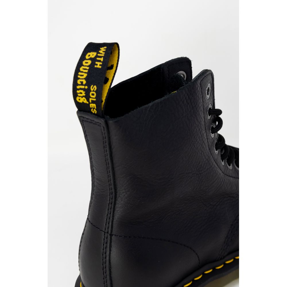 Dr. Martens Schwarze Leder Schnürstiefel