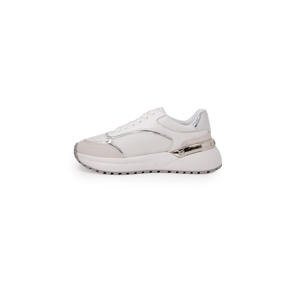 PINKO Weiße Low-Top-Sneaker aus Leder