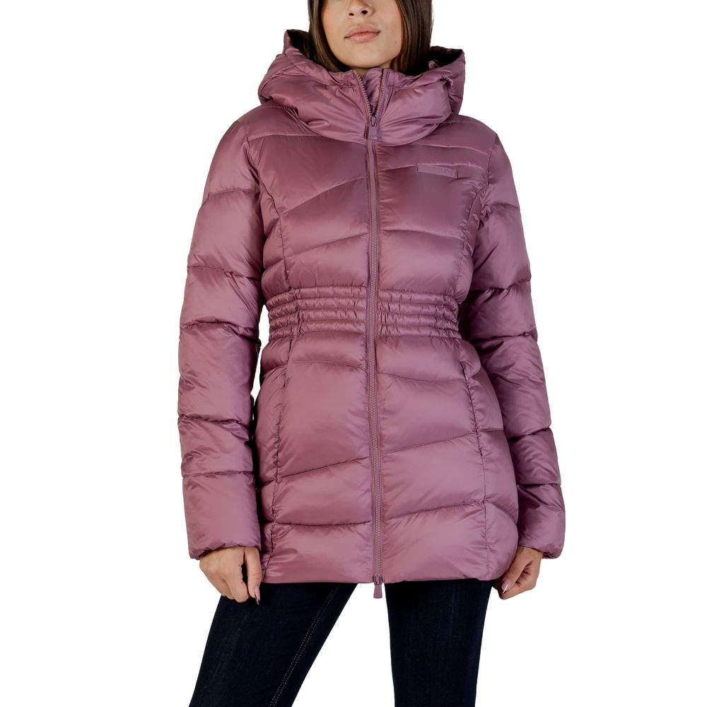 EA7 Emporio Armani Lila Polyamid Bomberjacke