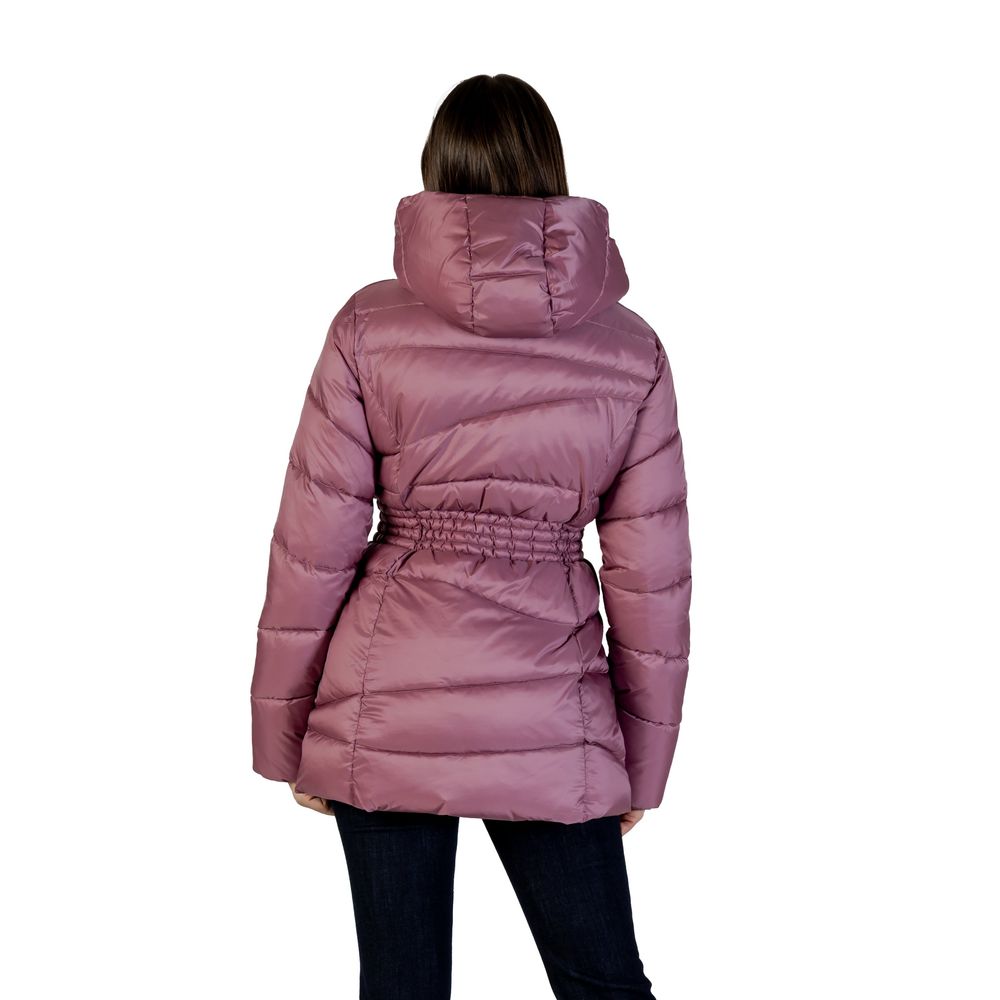 EA7 Emporio Armani Lila Polyamid Bomberjacke