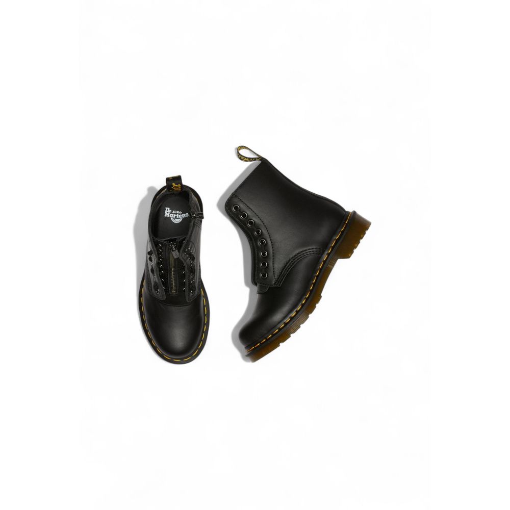 Dr. Martens Schwarze Leder Schnürstiefel
