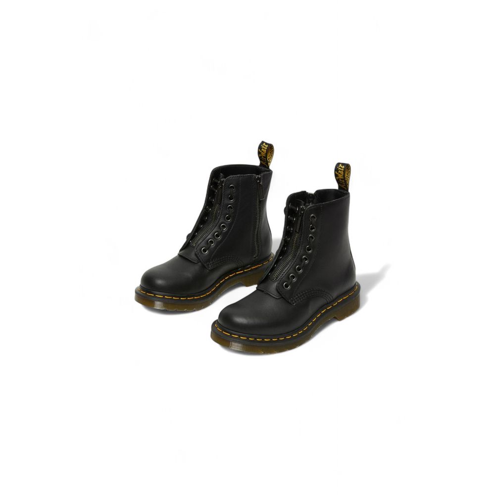 Dr. Martens Schwarze Leder Schnürstiefel