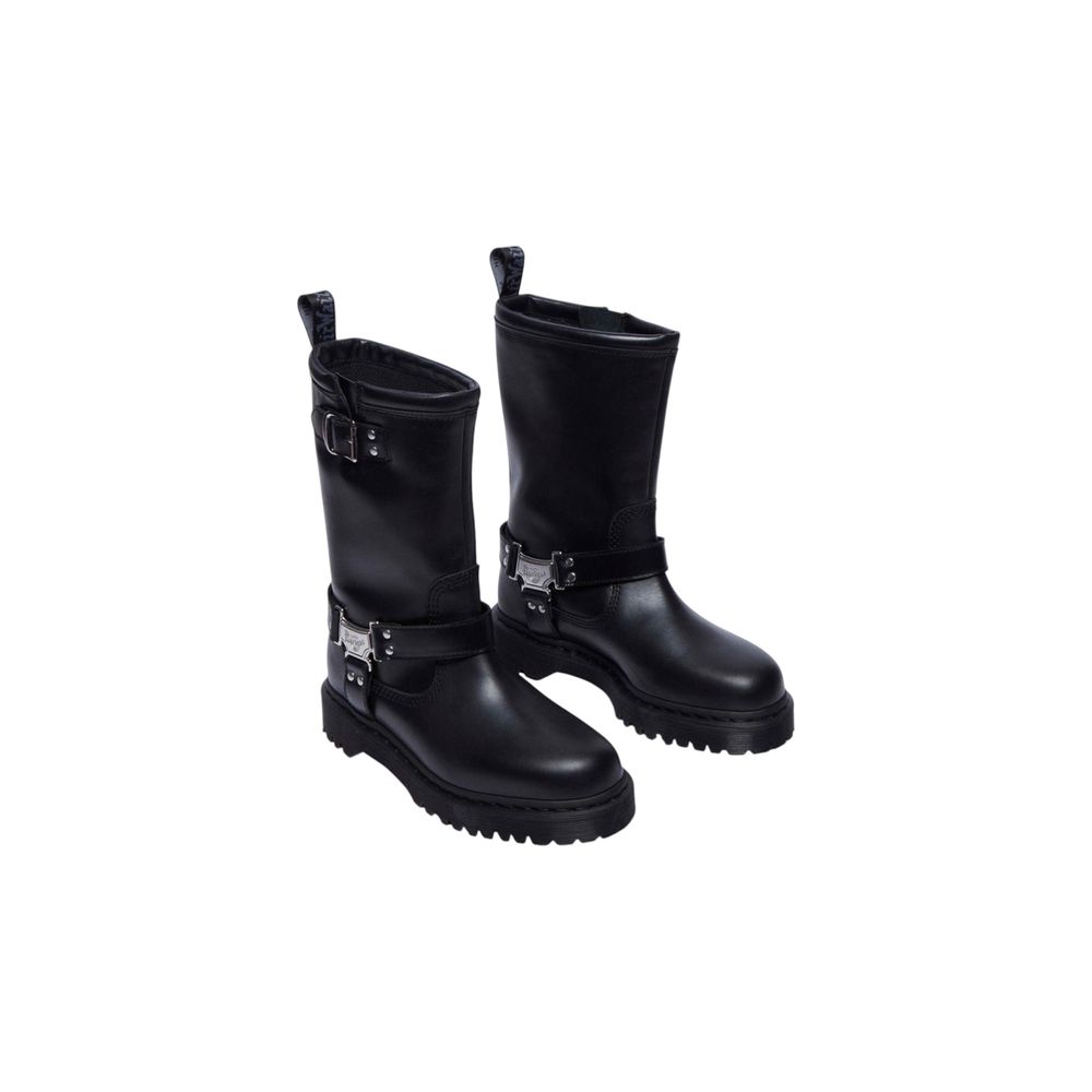Dr. Martens Schwarze Leder Schnürstiefel