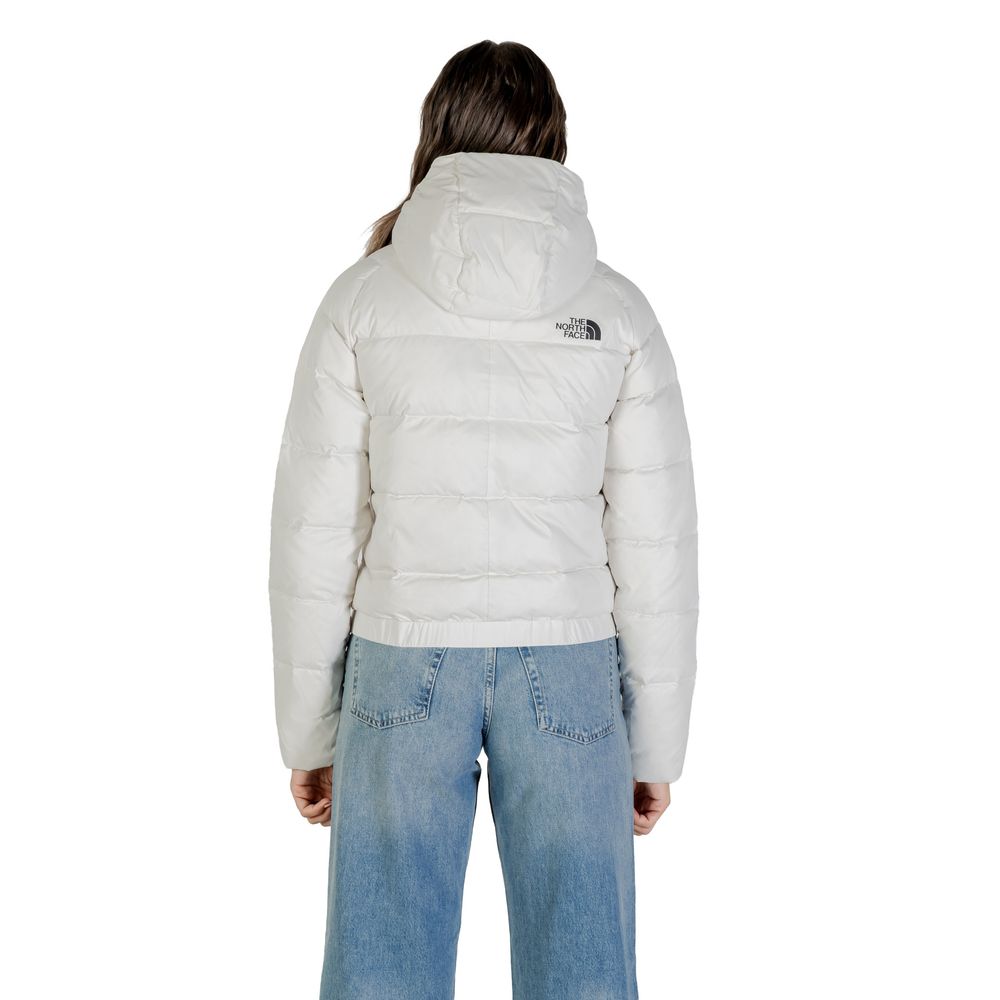 The North Face Cremefarbener Nylonmantel
