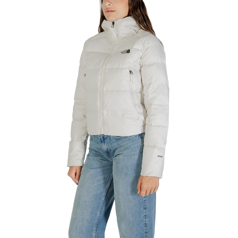 The North Face Cremefarbener Nylonmantel