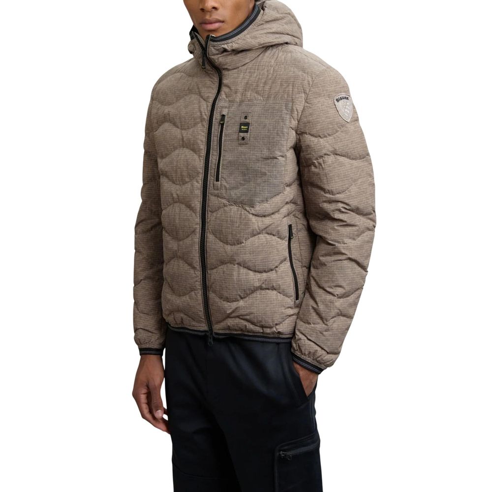 Blauer Braune Kleidung aus Polyester